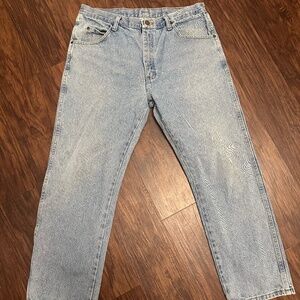 Vintage Y2K Light Wash Denim Jeans | 100% Cotton | Late 90s